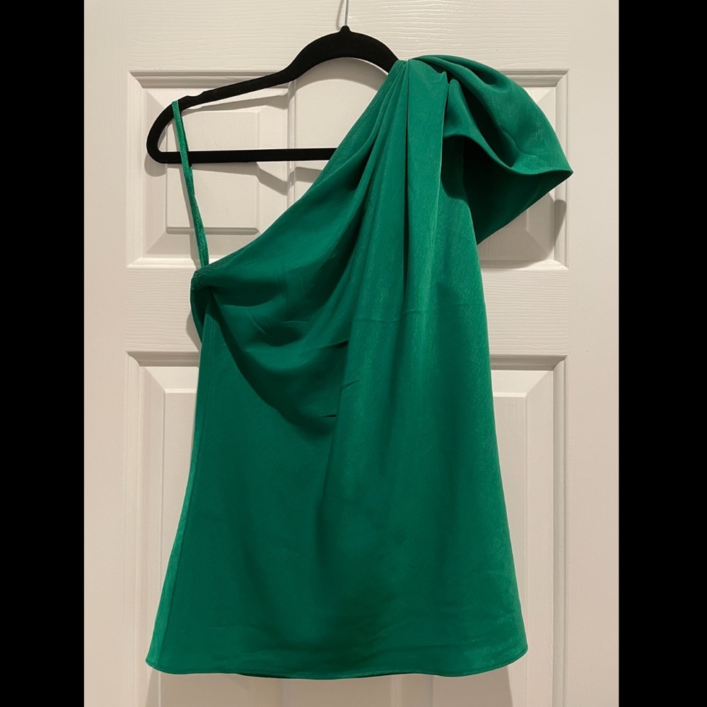 One shoulder dressy shirt from The Limited